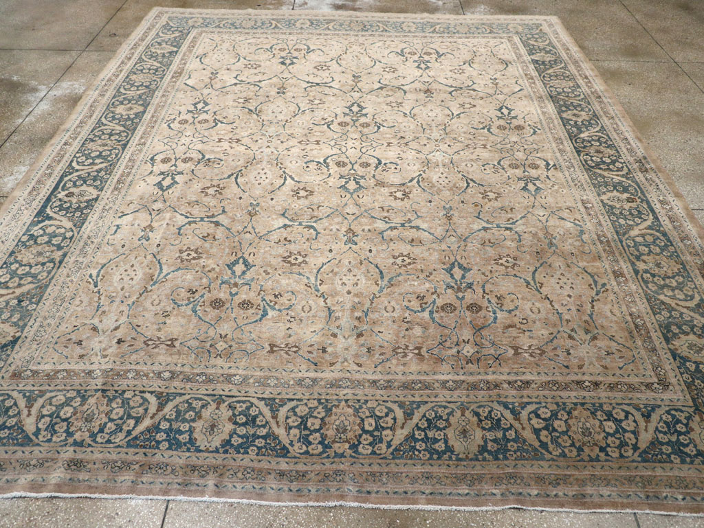 Antique Persian Tabriz Carpet, No.18900 - Galerie Shabab