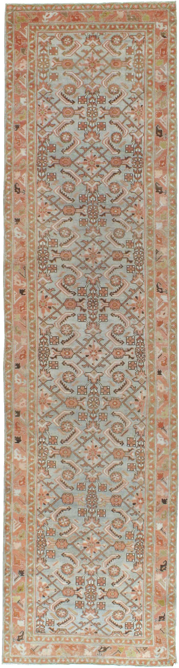 Vintage Persian Malayer Runner, No.18909 - Galerie Shabab