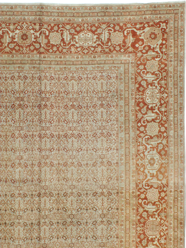 Antique Persian Tabriz Carpet, No.18911 - Galerie Shabab