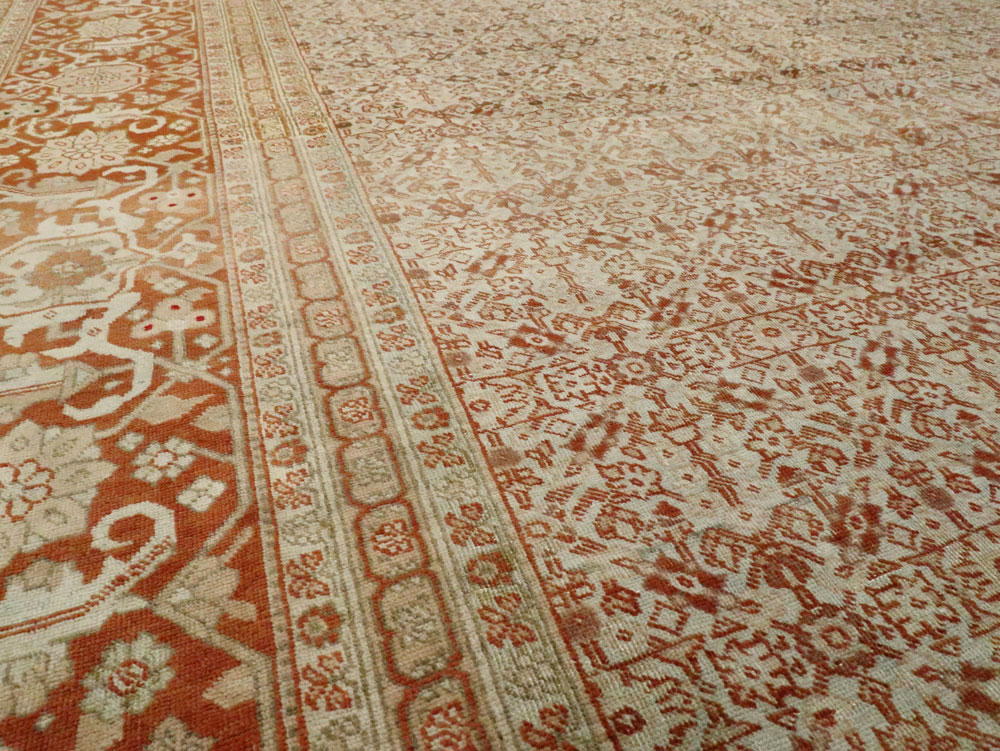 Antique Persian Tabriz Carpet, No.18911 - Galerie Shabab