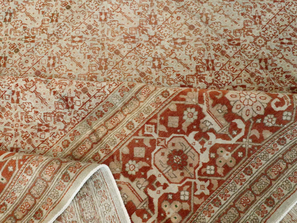 Antique Persian Tabriz Carpet, No.18911 - Galerie Shabab