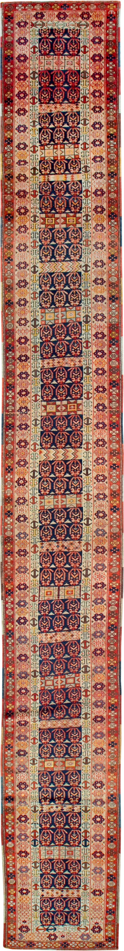 Antique Persian Northwest Long Runner, No.18912 - Galerie Shabab