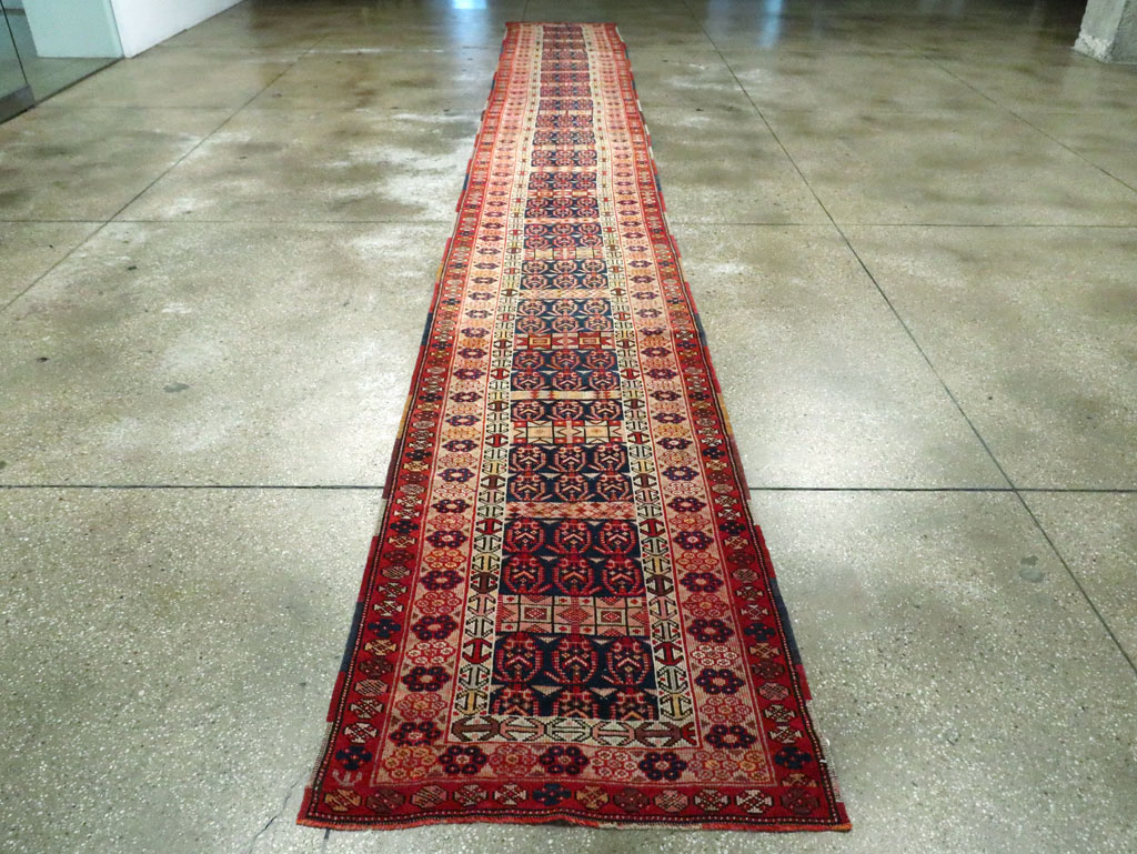 Antique Persian Northwest Long Runner, No.18912 - Galerie Shabab