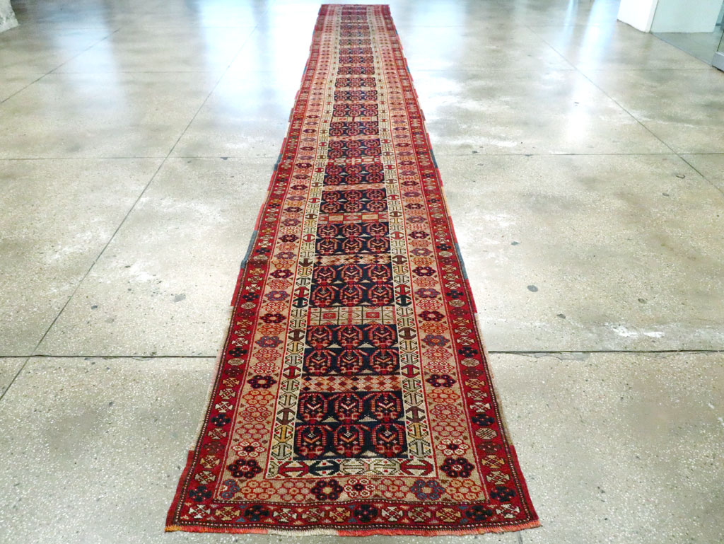 Antique Persian Northwest Long Runner, No.18912 - Galerie Shabab