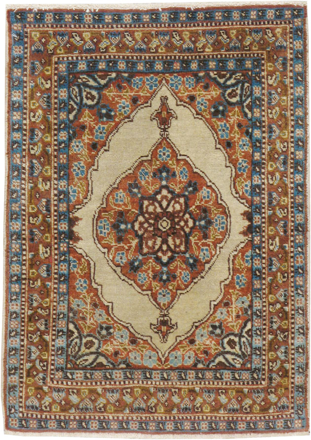 Antique Persian Tabriz Hagi Jalili Rug, No.18913 - Galerie Shabab