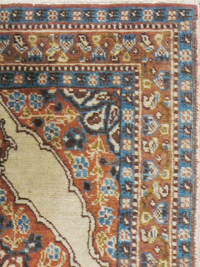 Antique Persian Tabriz Hagi Jalili Rug, No.18913 - Galerie Shabab
