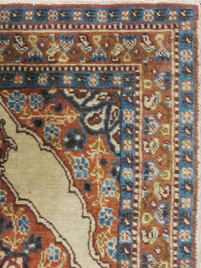 Antique Persian Tabriz Hagi Jalili Rug, No.18913 - Galerie Shabab