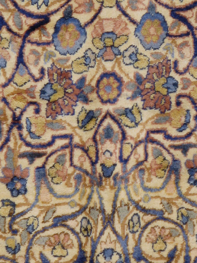 Vintage Persian Lavar Kerman Oversize Carpet, No.18917 - Galerie Shabab