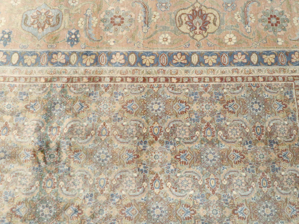 Antique Persian Tabriz Carpet, No.18926 - Galerie Shabab