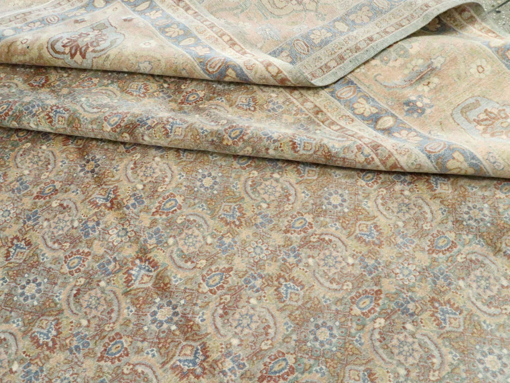 Antique Persian Tabriz Carpet, No.18926 - Galerie Shabab