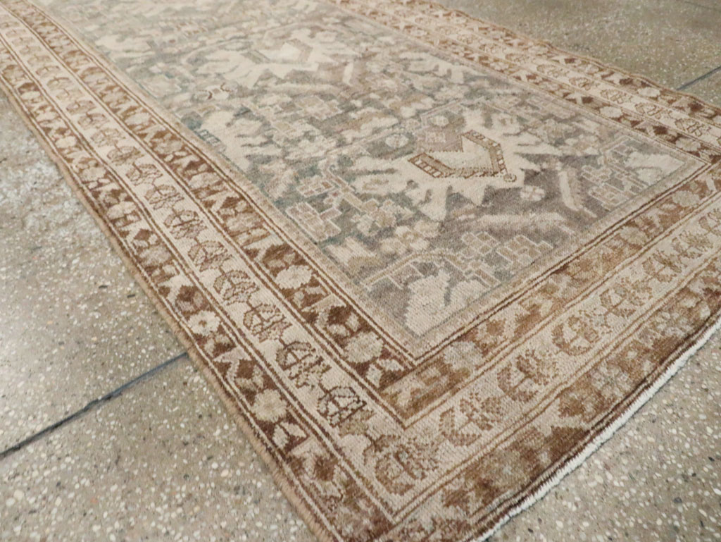 Vintage Persian Malayer Runner, No.18938 - Galerie Shabab