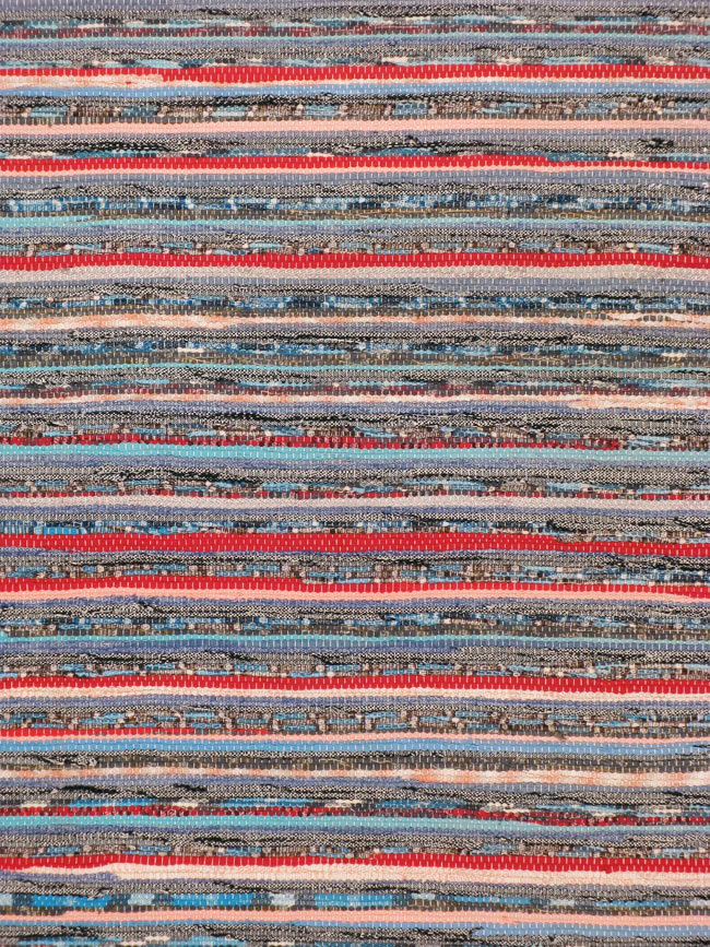 Vintage American Braid Rug, No.18945 - Galerie Shabab