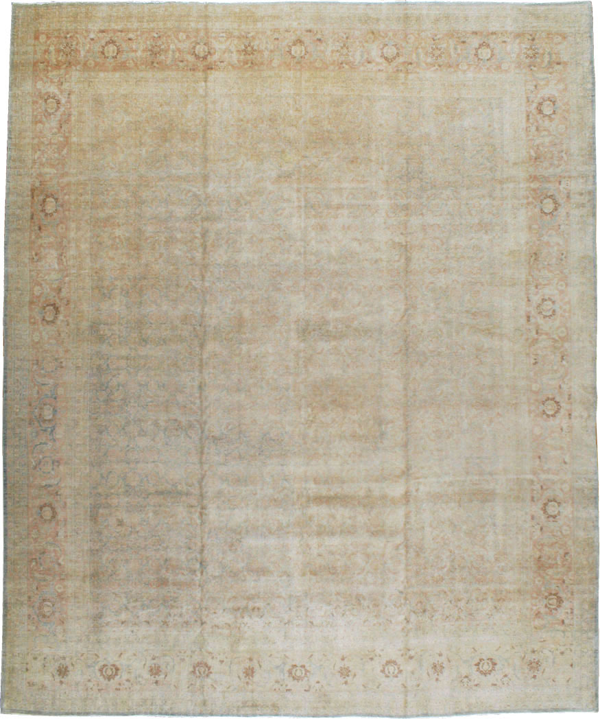 Antique Persian Tabriz Carpet, No.18949 - Galerie Shabab