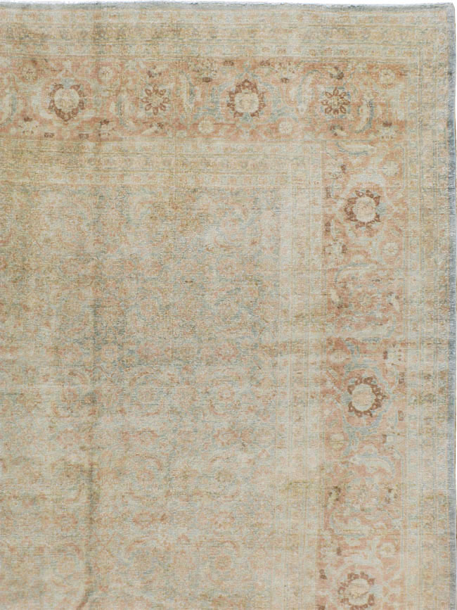 Antique Persian Tabriz Carpet, No.18949 - Galerie Shabab