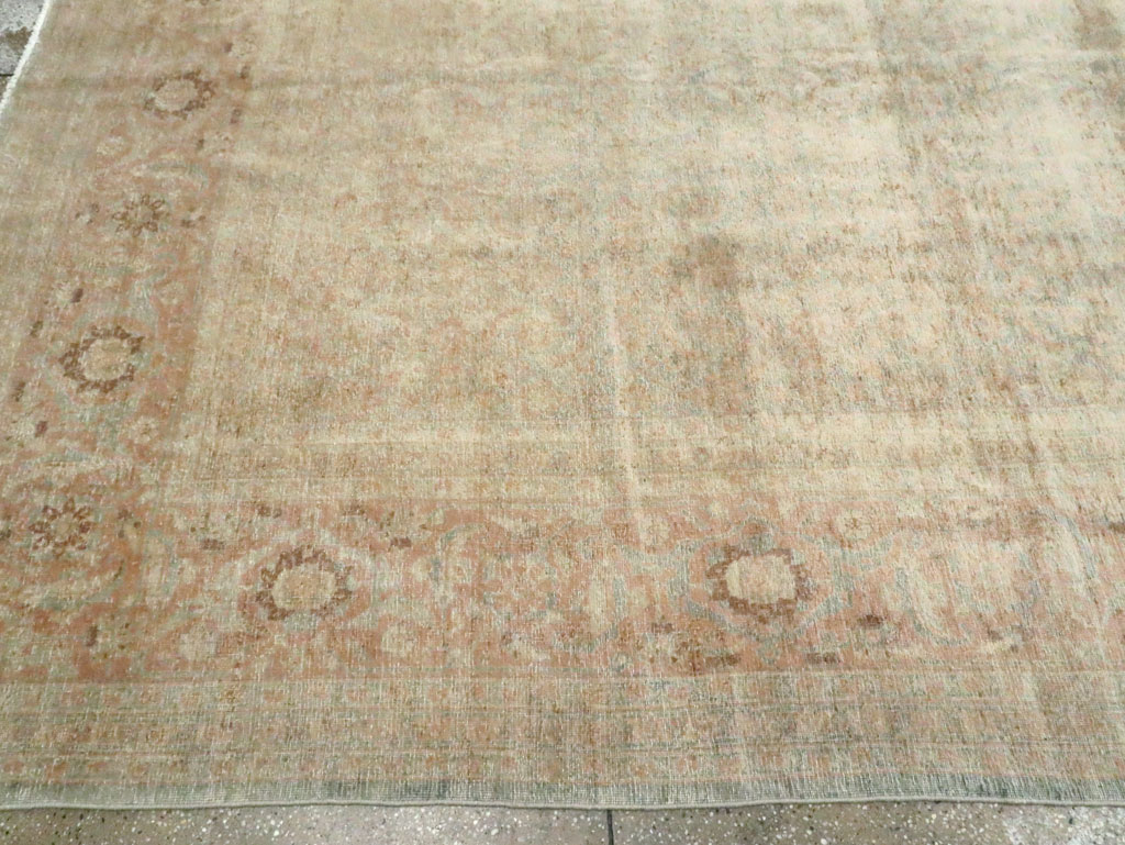 Antique Persian Tabriz Carpet, No.18949 - Galerie Shabab