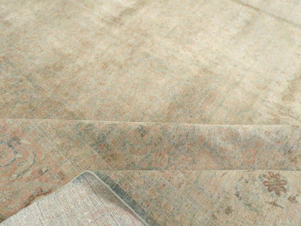 Antique Persian Tabriz Carpet, No.18949 - Galerie Shabab