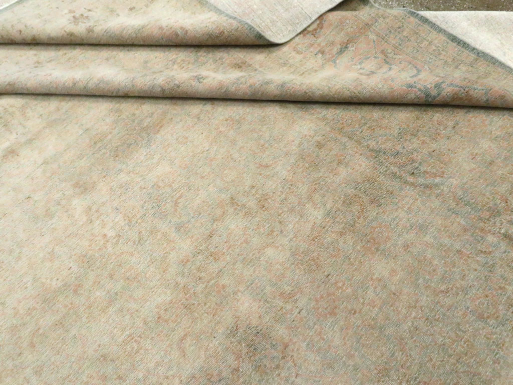 Antique Persian Tabriz Carpet, No.18949 - Galerie Shabab