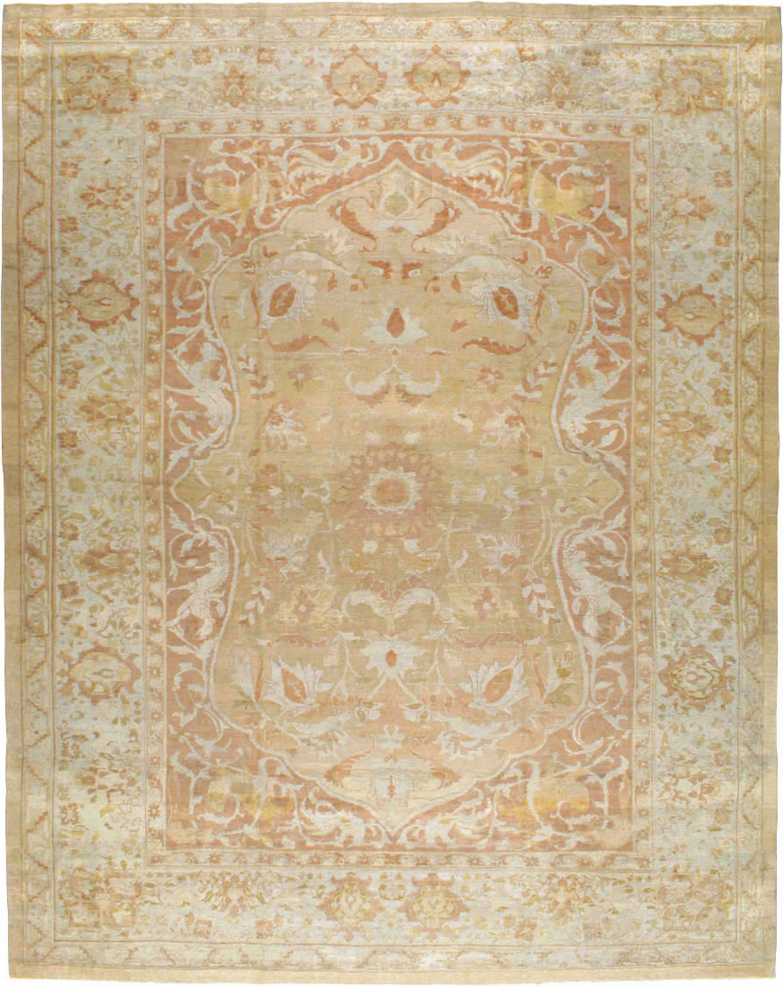 Antique Indian Agra Carpet, No.18961 - Galerie Shabab