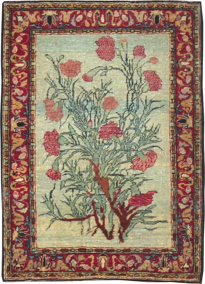 Antique Persian Mashad Rug, No.18964 - Galerie Shabab