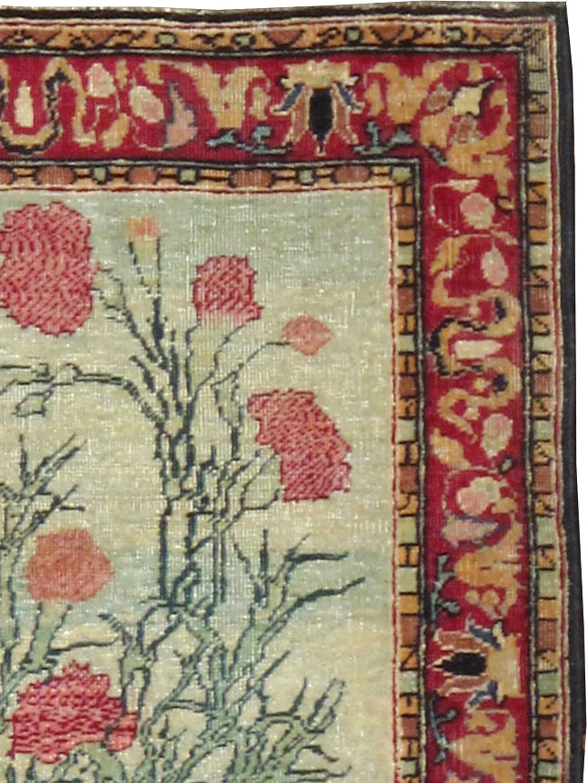 Antique Persian Mashad Rug, No.18964 - Galerie Shabab