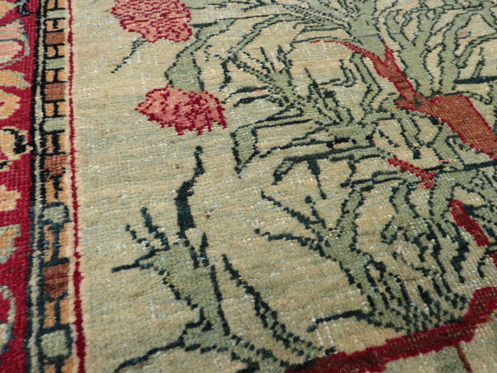 Antique Persian Mashad Rug, No.18964 - Galerie Shabab