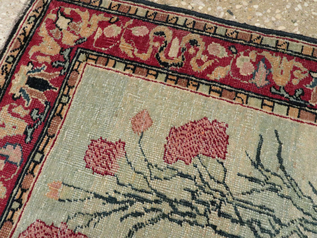 Antique Persian Mashad Rug, No.18964 - Galerie Shabab