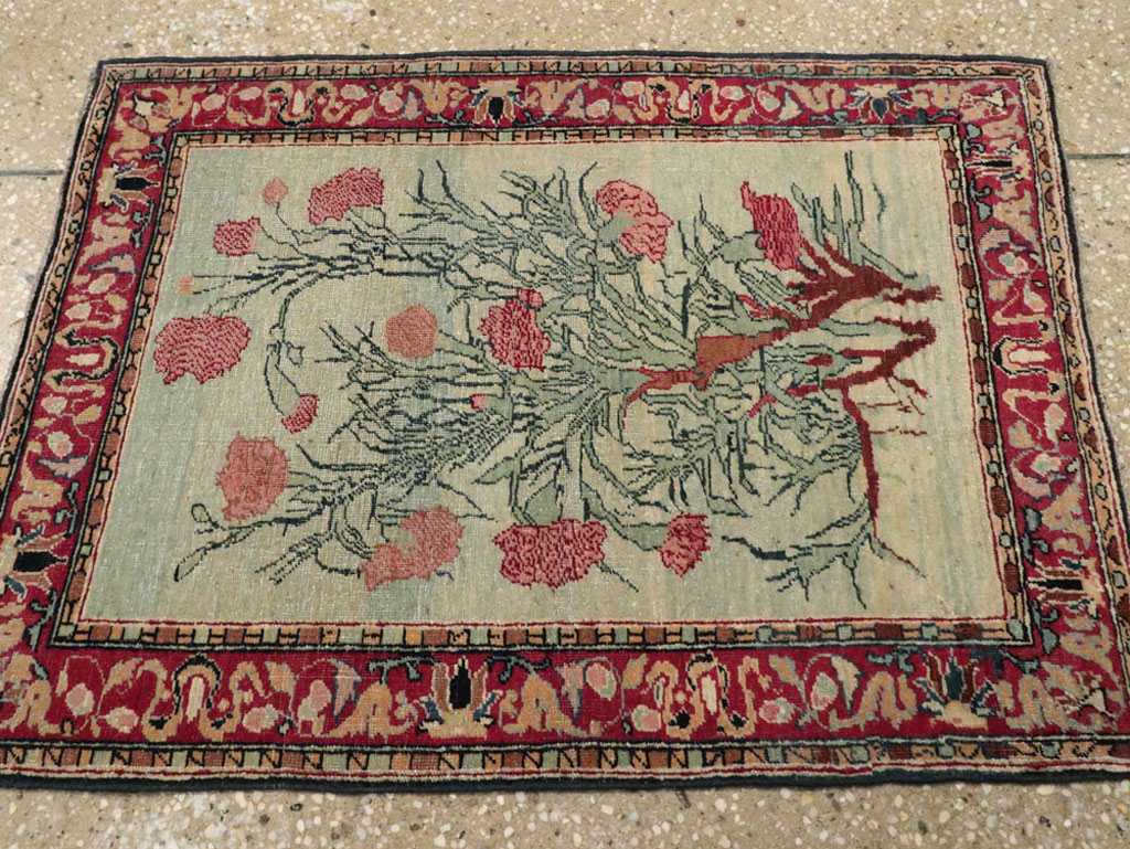 Antique Persian Mashad Rug, No.18964 - Galerie Shabab