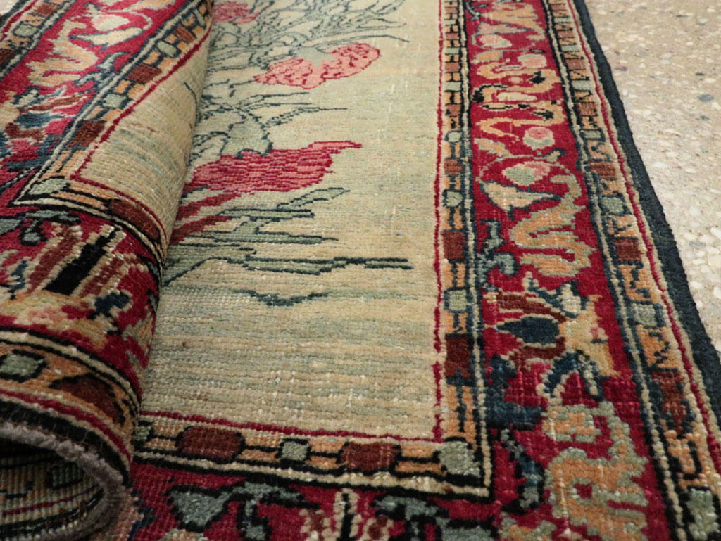 Antique Persian Mashad Rug, No.18964 - Galerie Shabab