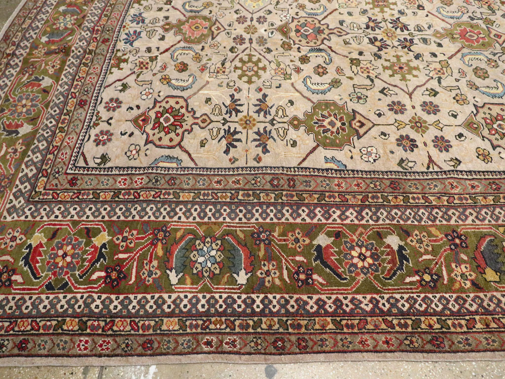 Antique Persian Mahal Carpet, No.18965 - Galerie Shabab