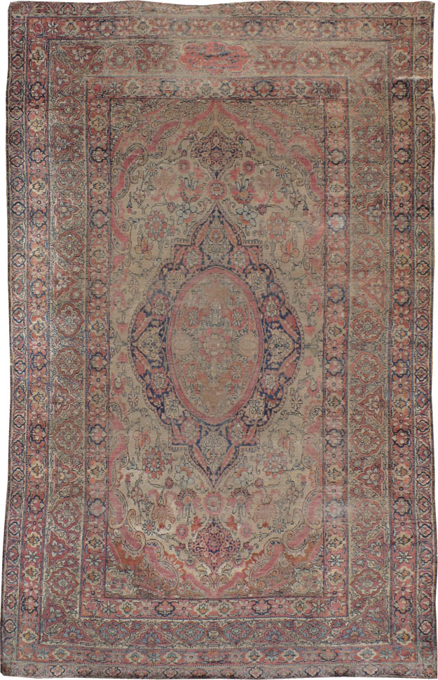 Antique Persian Lavar Kerman Rug, No.18971 - Galerie Shabab