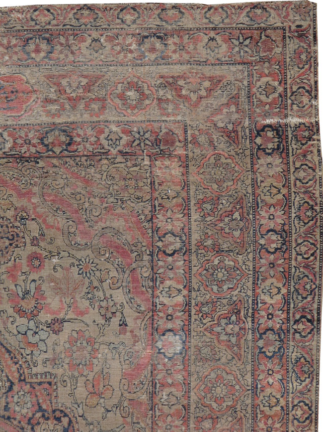 Antique Persian Lavar Kerman Rug, No.18971 - Galerie Shabab