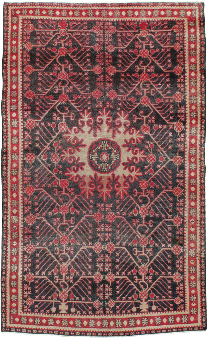 Antique East Turkestan Khotan Carpet, No.18980 - Galerie Shabab
