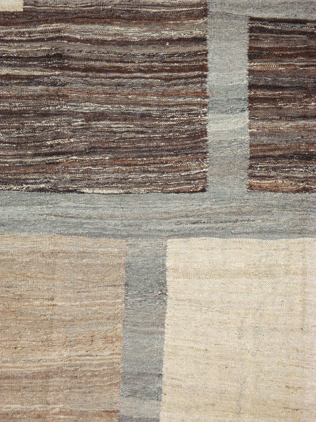 Modern Turkish Flat-weave Kilim, No.18992 - Galerie Shabab