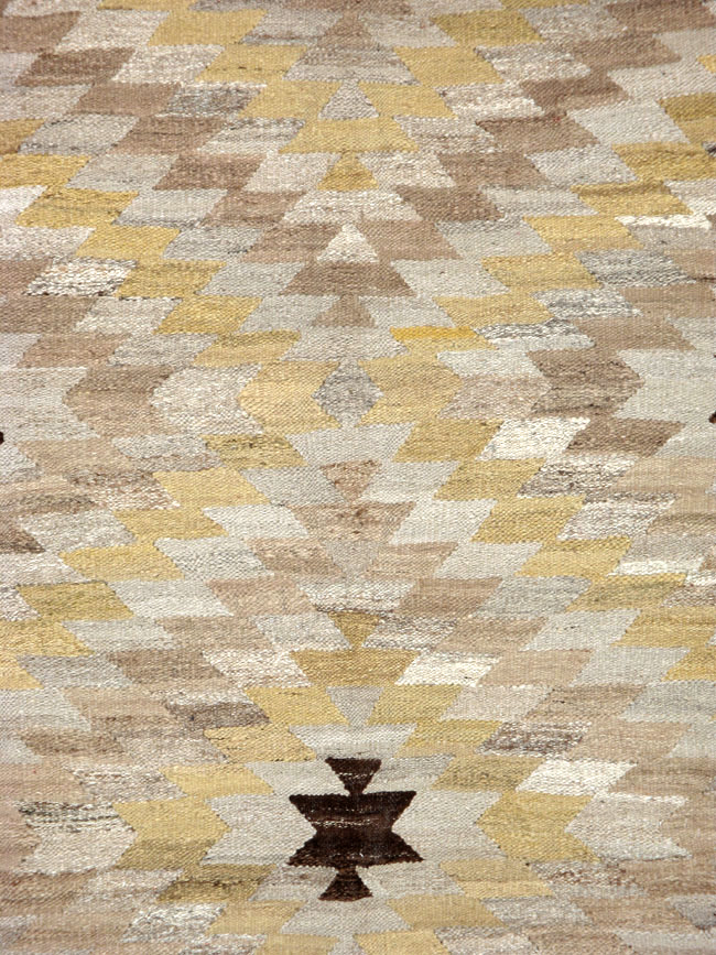 Modern Turkish Flat-weave Kilim, No.18993 - Galerie Shabab