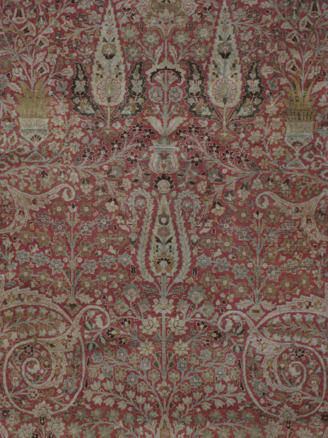 Antique Mashad Carpet, No.18998 - Galerie Shabab