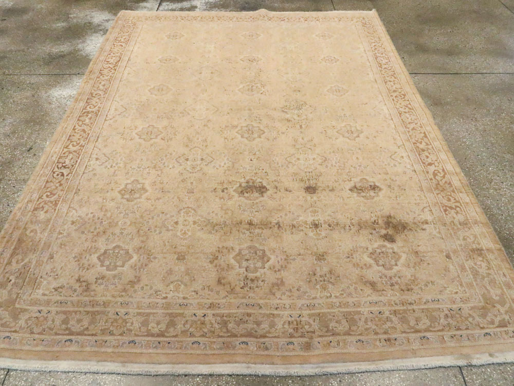 Vintage Indian Lahore Carpet, No.19000 - Galerie Shabab