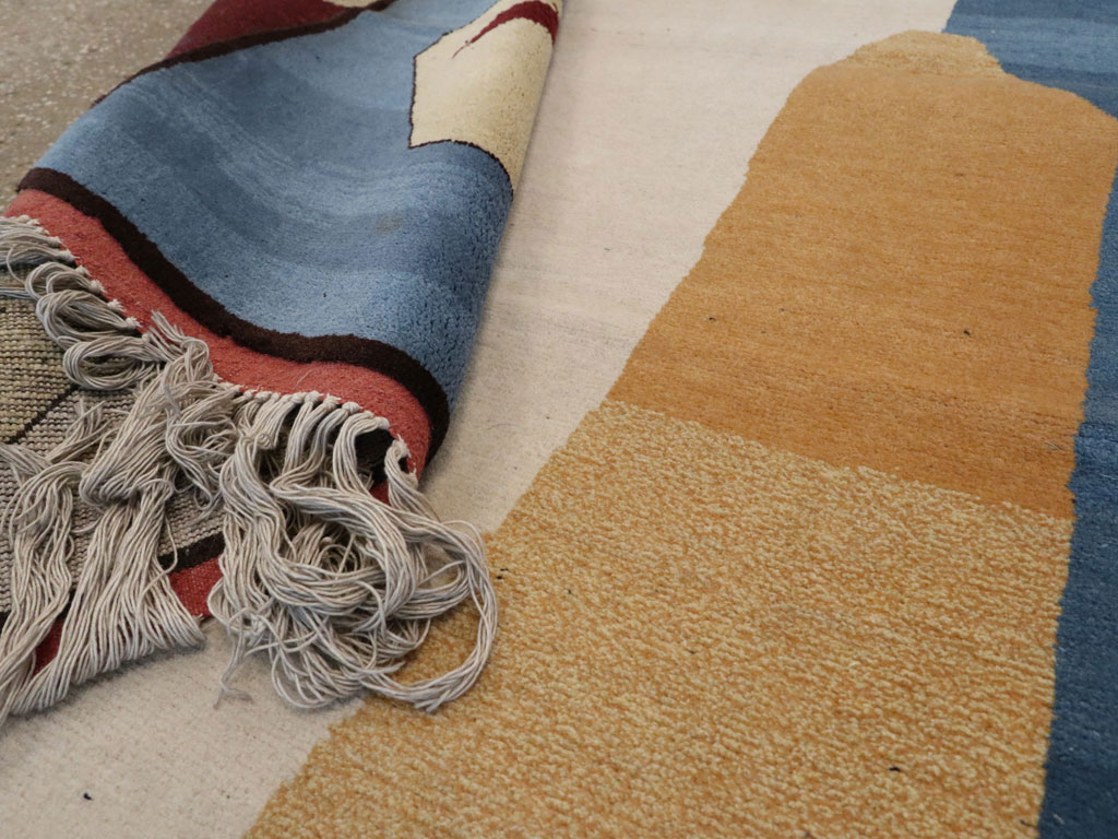 Vintage Afghan Turkoman Pictorial Rug, No.19003 - Galerie Shabab