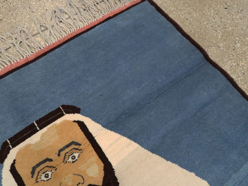 Vintage Afghan Turkoman Pictorial Rug, No.19003 - Galerie Shabab