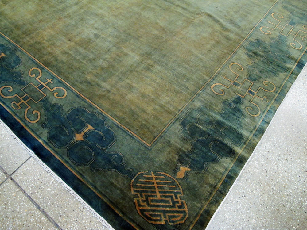 Antique Chinese Peking Carpet, No.19004 - Galerie Shabab