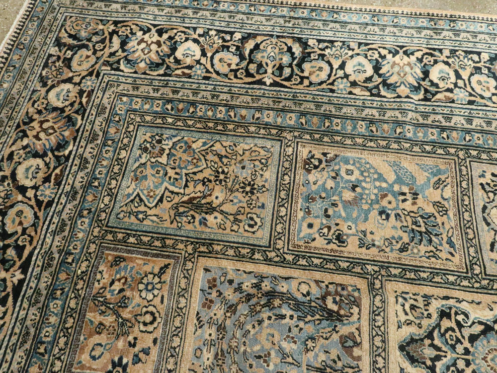 Antique Persian Mashad Carpet, No.19011 - Galerie Shabab