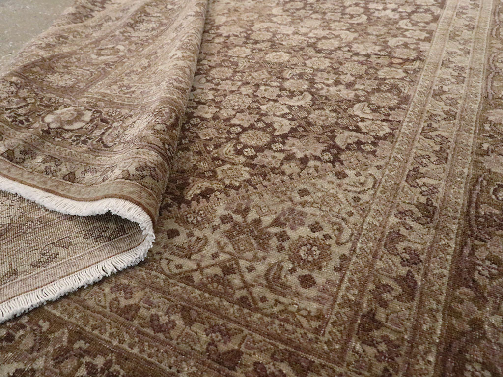 Antique Persian Tabriz Rug, No.19014 - Galerie Shabab