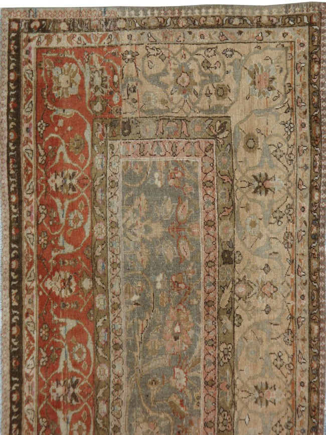 Antique Tabriz Rug, No.19015 - Galerie Shabab