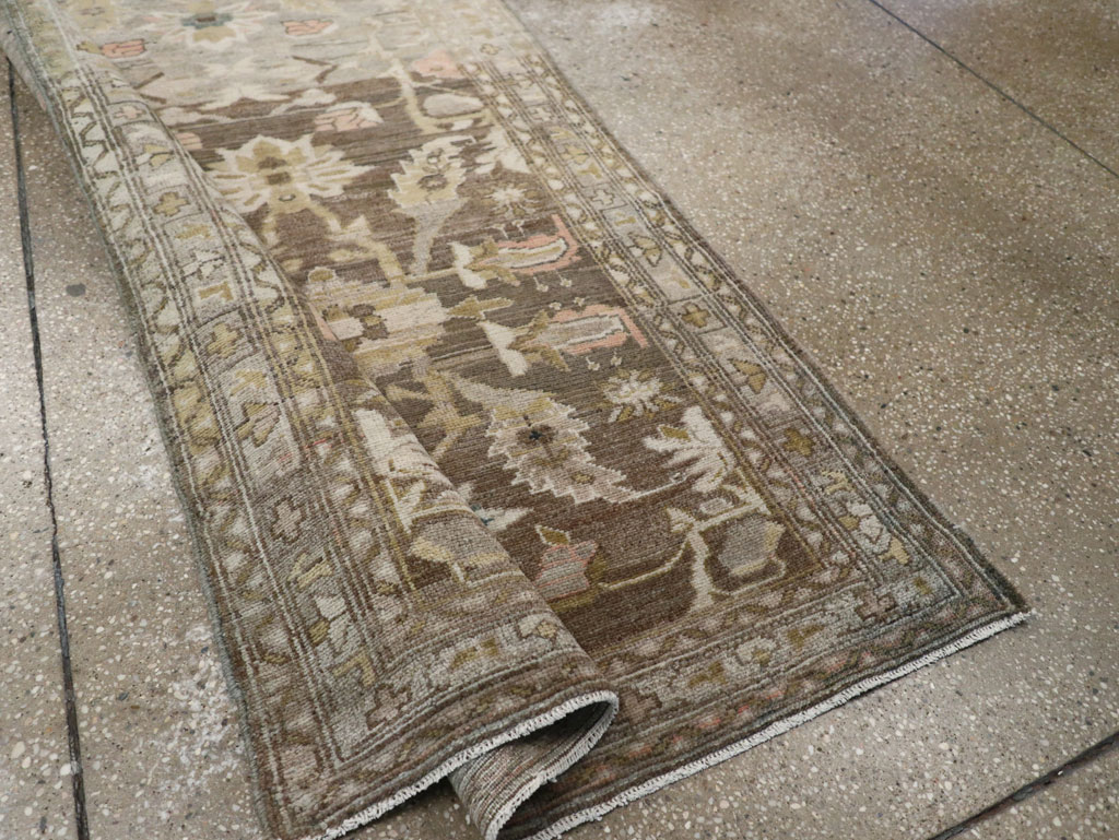 Vintage Persian Malayer Runner, No.19016 - Galerie Shabab