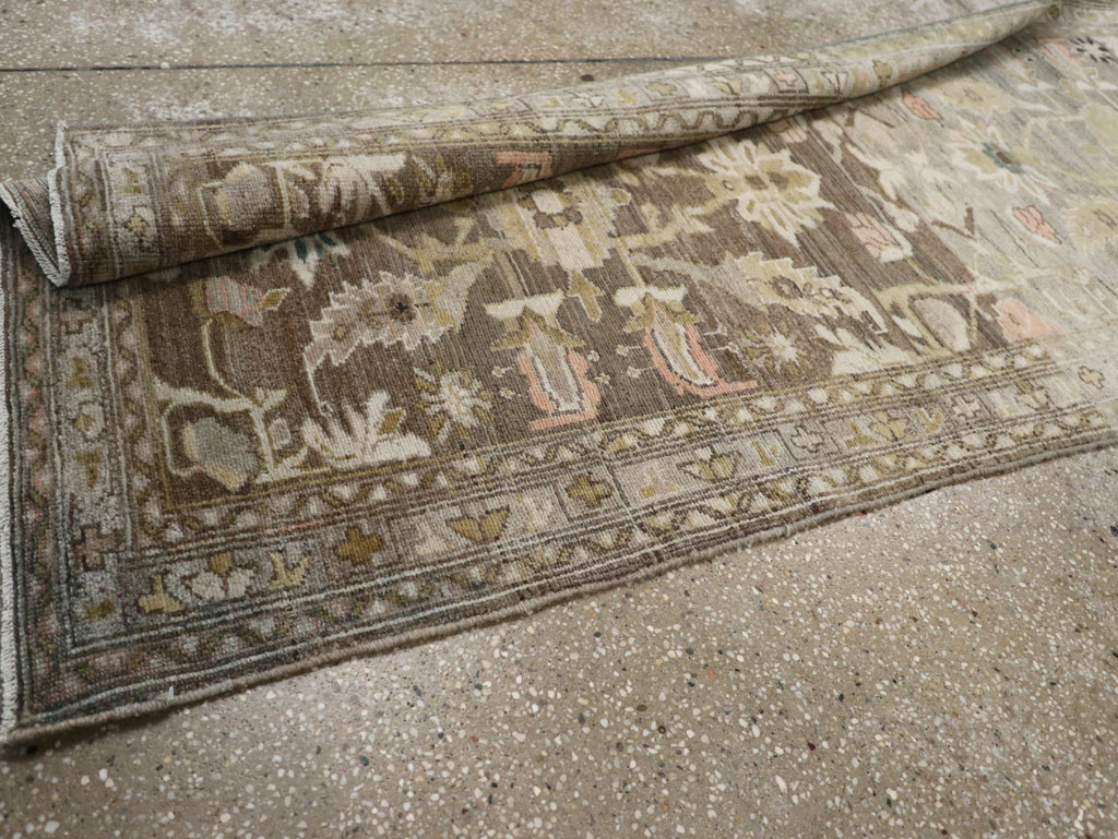 Vintage Persian Malayer Runner, No.19016 - Galerie Shabab