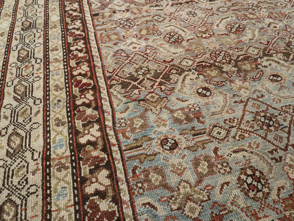 Vintage Persian Malayer Gallery Carpet, No.19017 - Galerie Shabab
