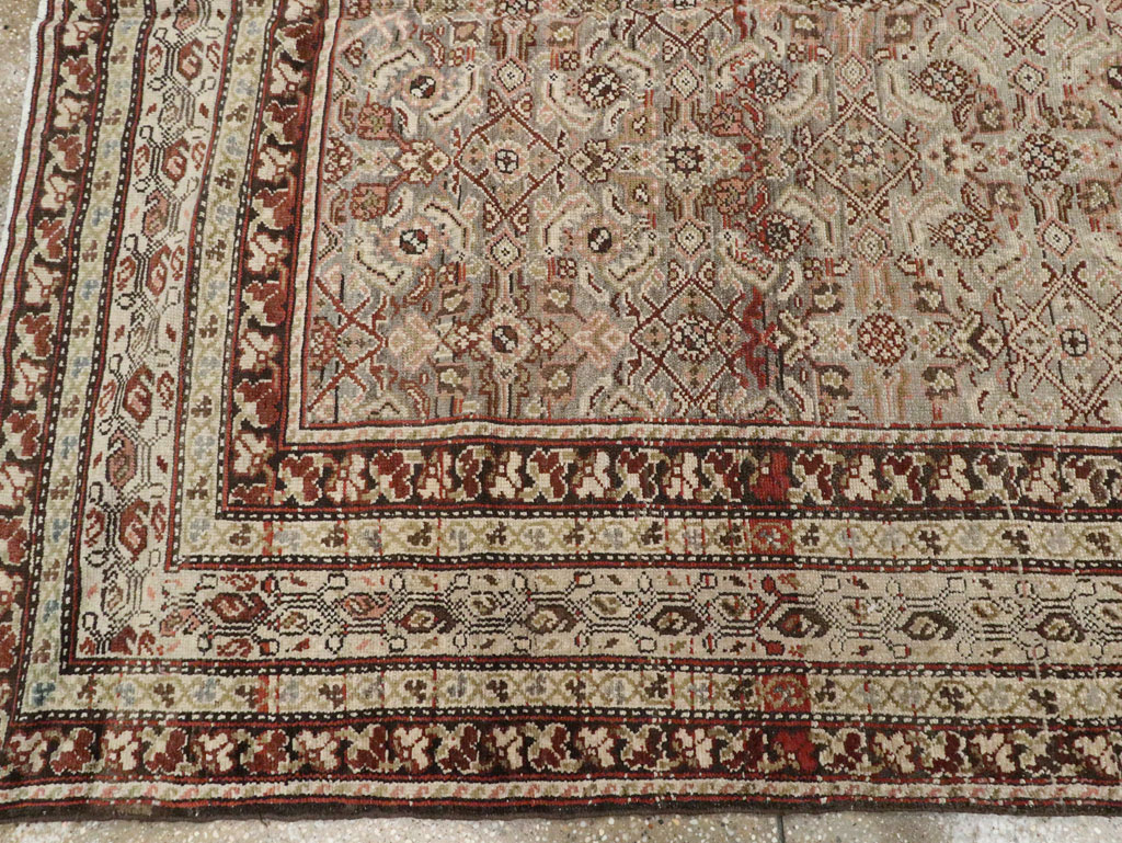Vintage Persian Malayer Gallery Carpet, No.19017 - Galerie Shabab