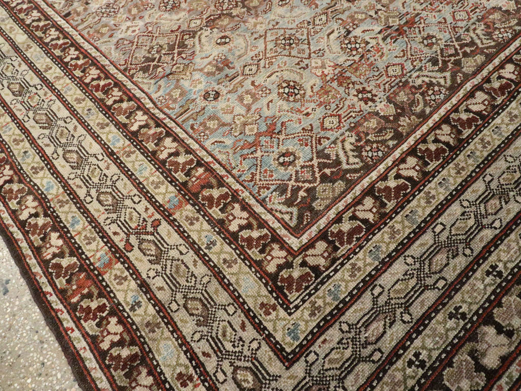Vintage Persian Malayer Gallery Carpet, No.19017 - Galerie Shabab