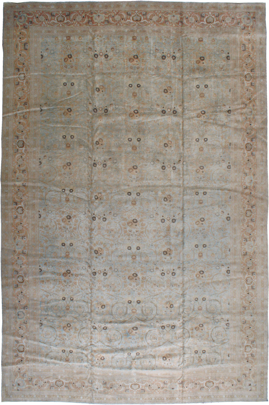 Antique Tabriz Carpet, No.19018 - Galerie Shabab