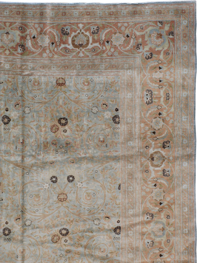 Antique Tabriz Carpet, No.19018 - Galerie Shabab