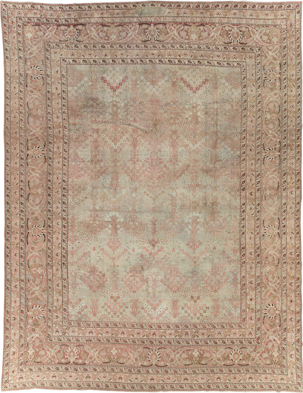 Antique Persian Dorokhsh Carpet, No.19025 - Galerie Shabab
